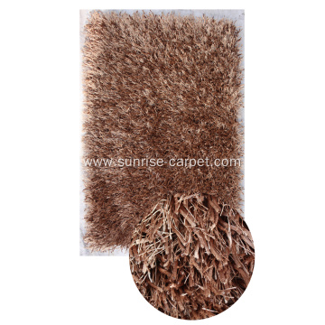 Polyester Viscose & Silk Shaggy Carpet